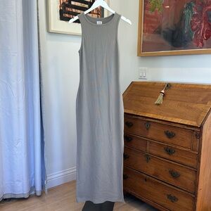 LASZLO Christina High Neck Dress - Silver Mist